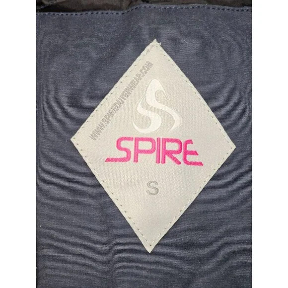 NWOT Spire By Galaxy Women's Navy Blue Jenar Heavyweight Coat Jacket Size S 2206 - Picture 8 of 15